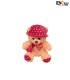 خرس عروسکی کلاه توپ توپی سایز کوچک