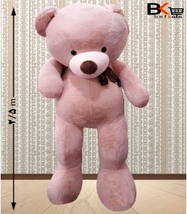 خرس عروسکی ۲ متر و نیمی پاپیون دار