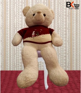 خرس عروسکی لباس بافتنی سایز بزرگ
