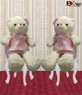 خرس عروسکی لباس گلدار