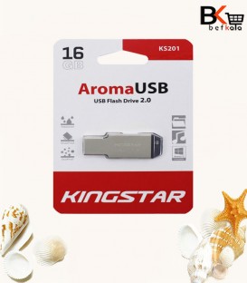 بیشترفلش مموری 16 گیگابایت کینگ استار مدل Aroma USB 2.0 KS201