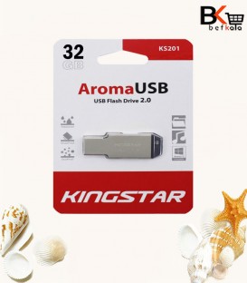 بیشترفلش مموری 32 گیگابایت کینگ استار مدل Aroma USB 2.0 KS201