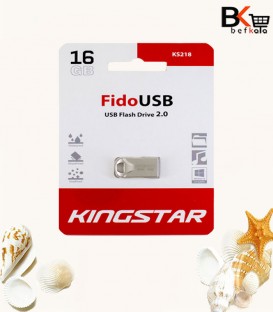 بیشترفلش مموری 16 گیگابایت کینگ استار مدل Fido USB 2.0 KS218